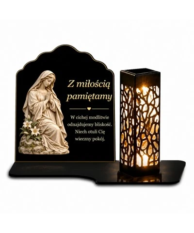 Znicz solarny – Modlitwa w ciszy - widok główny