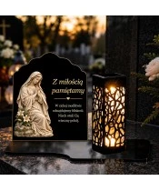 Znicz solarny – Modlitwa w ciszy - widok produktu