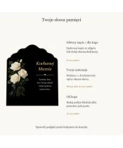 Znicz solarny – Róże pamięci - widok produktu