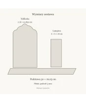 Znicz solarny – Na zawsze razem w pamięci - widok produktu