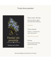 Znicz lustrzany solarny LED – Niezapominajki pamięci - widok produktu