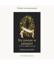 Znicz lustrzany solarny LED – Wieniec wiecznej pamięci - widok produktu