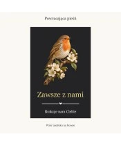 Znicz lustrzany solarny LED – Powracająca pieśń - widok produktu