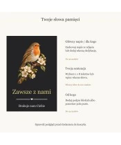 Znicz lustrzany solarny LED – Powracająca pieśń - widok produktu