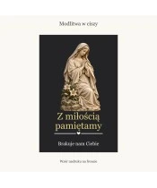 Znicz lustrzany solarny LED – Modlitwa w ciszy - widok produktu