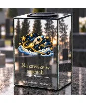 Znicz lustrzany solarny LED – Najjaśniejsza gwiazda - widok produktu