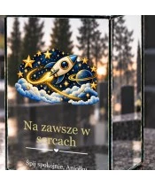 Znicz lustrzany solarny LED – Najjaśniejsza gwiazda - widok produktu