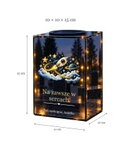 Znicz lustrzany solarny LED – Najjaśniejsza gwiazda - widok produktu