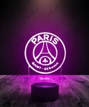 Lampka LED 3D Plexido Paris Saint-Germain