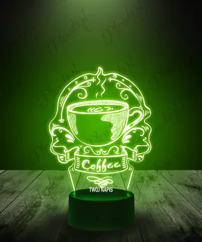 Lampka LED 3D Plexido Barista Kawiarnia - 1