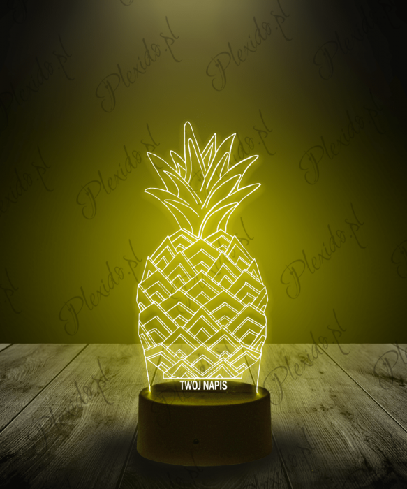 lampka_led_3d_plexido_ananas