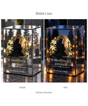 Znicz lustrzany LED – Cicha modlitwa - dzień i noc