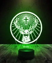 Lampka LED 3D Plexido Jagermeister Logo