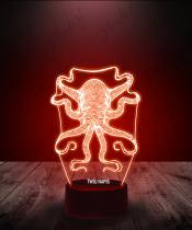 lampka_led_3d_plexido_ośmiornica_kraken