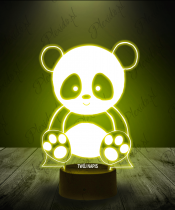 lampka_led_3d_plexido_miś_panda