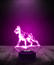 lampka_led_3d_plexido_pies_doberman