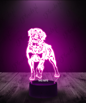 lampka_led_3d_plexido_rottweiler