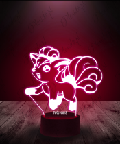 Lampka LED 3D Plexido Pokemon Vulpix - 1