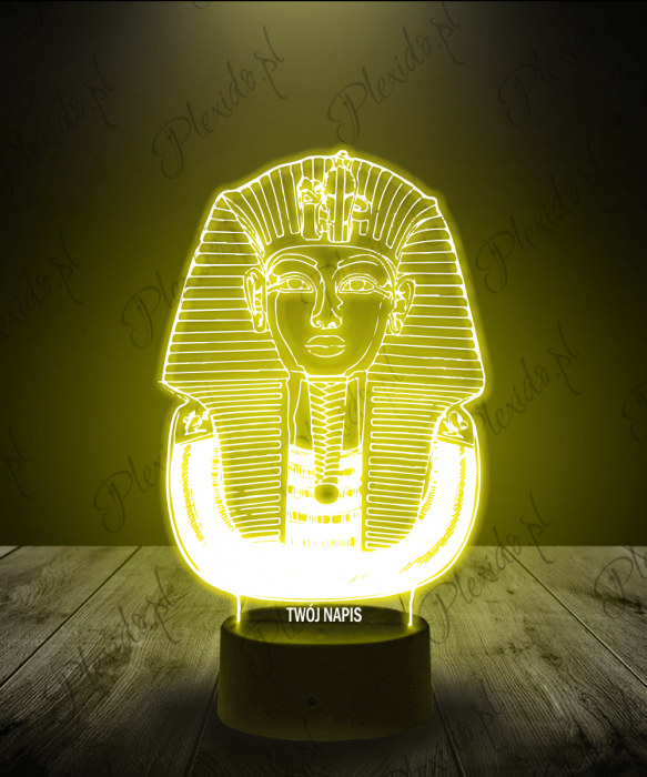 Lampka LED 3D Plexido Tutenchamon Egipt - 1