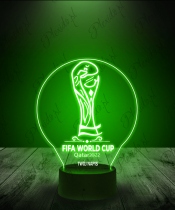 Lampka LED 3D Plexido Fifa World Cup Qatar 2022 - 1