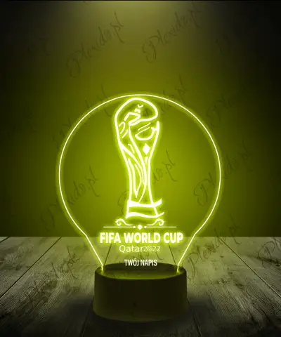 Lampka LED 3D Plexido Fifa World Cup Qatar 2022 - 2