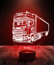 Lampka LED 3D Plexido Tir Scania