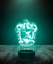 Lampka LED 3D Plexido Harry Potter Hogwart Ravenclaw - 1