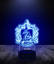 Lampka LED 3D Plexido Harry Potter Hogwart Slytherin - 3