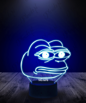 lampka_led_3d_plexido_żaba_pepe_mem