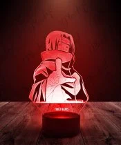 Lampka LED 3D Plexido Naruto Itachi