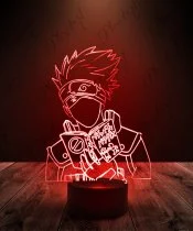 Lampka LED 3D Plexido Naruto Kakashi