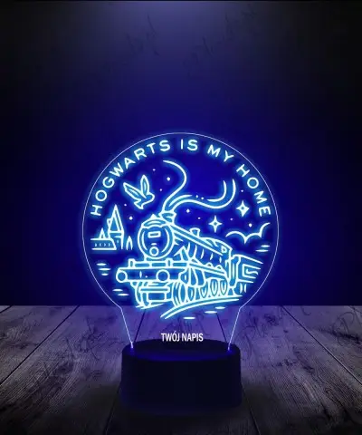 Lampka LED 3D Plexido Harry Potter Hogwart Lokomotywa - 1