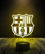 Lampka LED 3D Plexido FC Barcelona