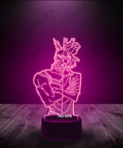 Lampka LED 3D Plexido My Hero Academia All Might - 3