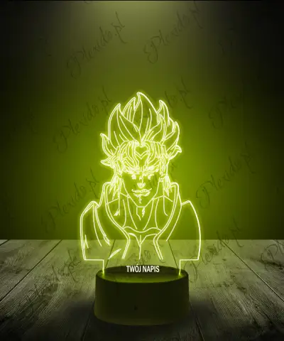 lampka_led_3d_plexido_jojo's_bizzare_dio