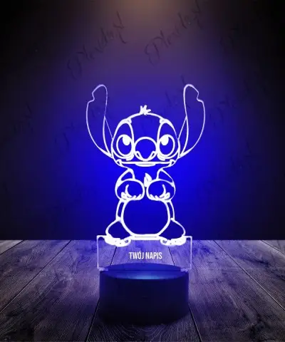 Lampka LED 3D Plexido Stich