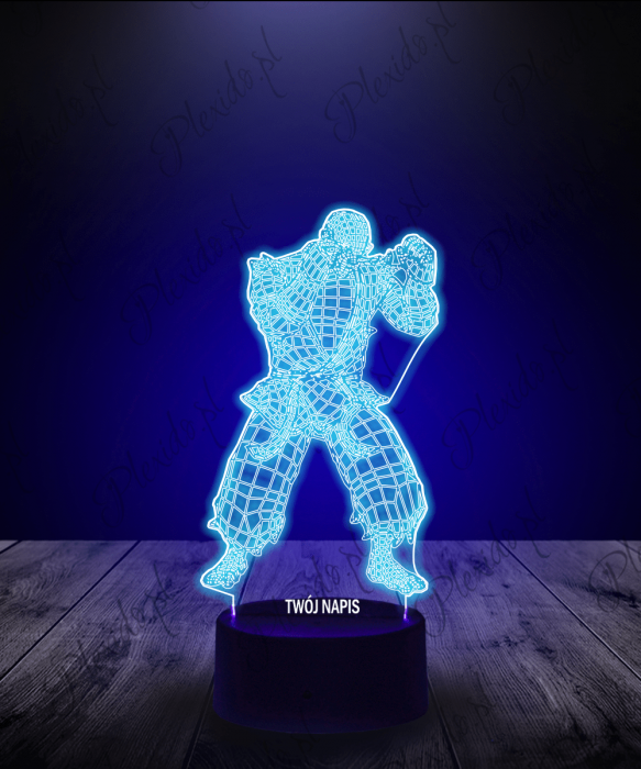 lampka_led_3d_plexido_karate_mma