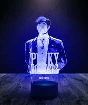 Lampka LED 3D Plexido Peaky Blinders