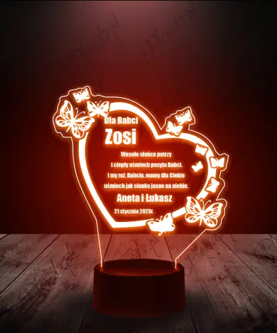 lampka_led_3d_plexido_prezent_na_dzień_babci_dziadka_serce