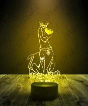 Lampka LED 3D Plexido Scooby-Doo