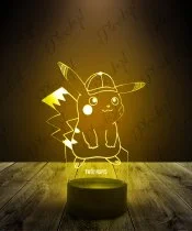 Lampka LED 3D Plexido Pokemon Pikachu