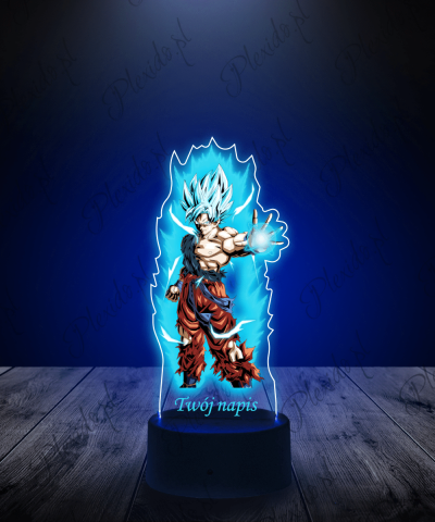 lampka_led_3d_plexido_z_nadrukiem_goku_transformacja