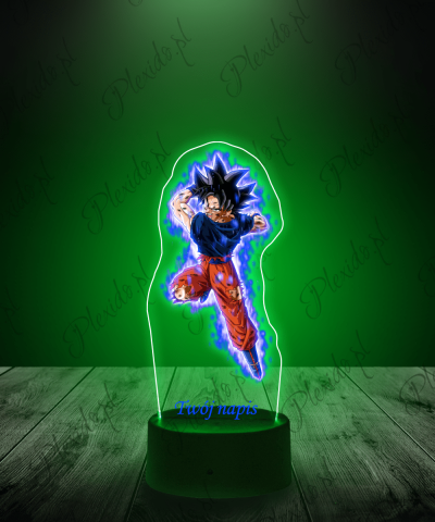 lampka_led_3d_plexido_z_nadrukiem_goku_ultra_transformacja