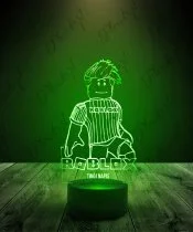 Logo Roblox 3D LED LAMP with base of your choice ! - PictyourLamp