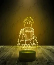 Lampka LED 3D Plexido Roblox Piłkarz