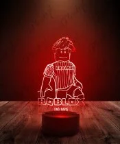 Lampka LED 3D Plexido Roblox Piłkarz