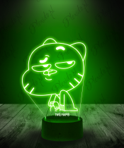 Lampka LED 3D Plexido Gumball Mem - 2