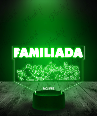 Lampka LED 3D Plexido Familiada - 1