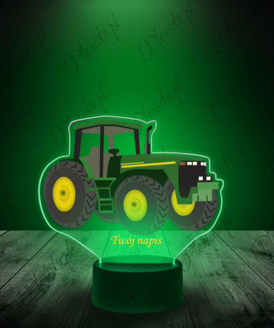 Lampka LED 3D Plexido z Nadrukiem John Deere - 1
