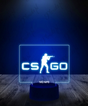 Lampka LED 3D Plexido Counter-Strike CS GO - 3